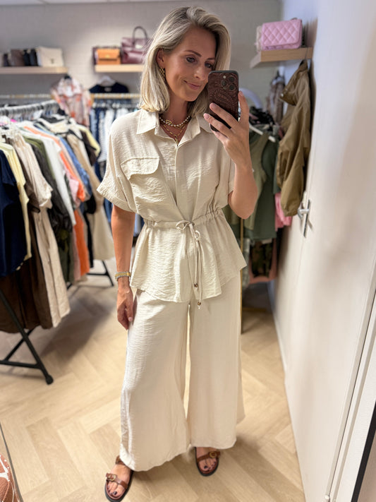 Co Ord Set Vera Beige