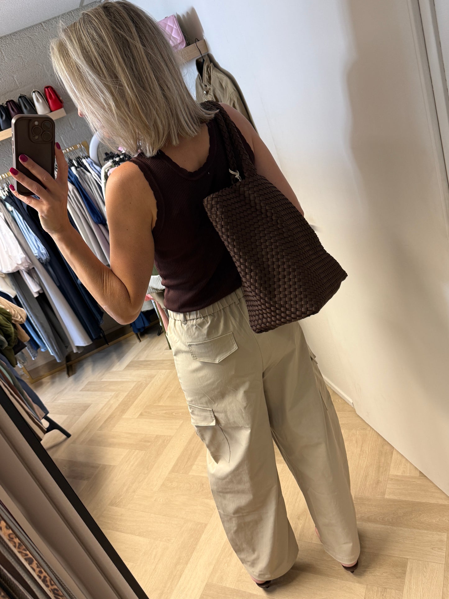 Broek Terry Worker Beige