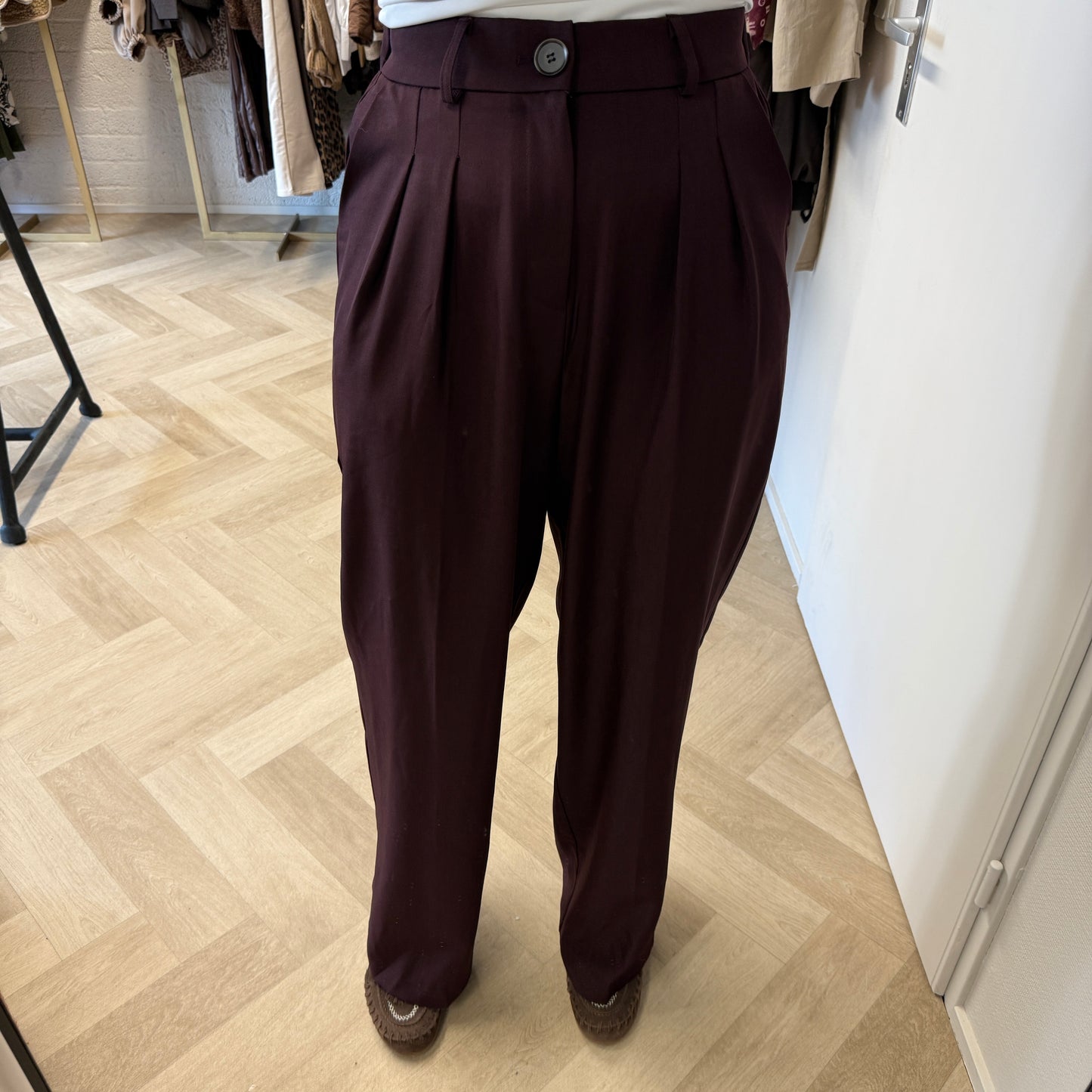 Pantalon Sharon Tall Burgundy
