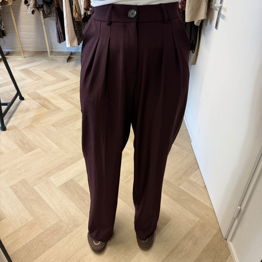 Pantalon Sharon Tall Burgundy