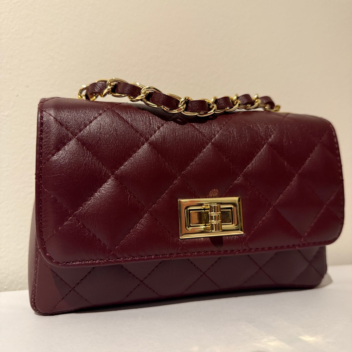 Tas Audrey Small Burgundy