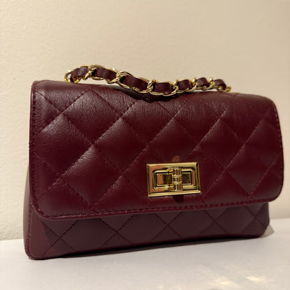 Tas Audrey Small Burgundy