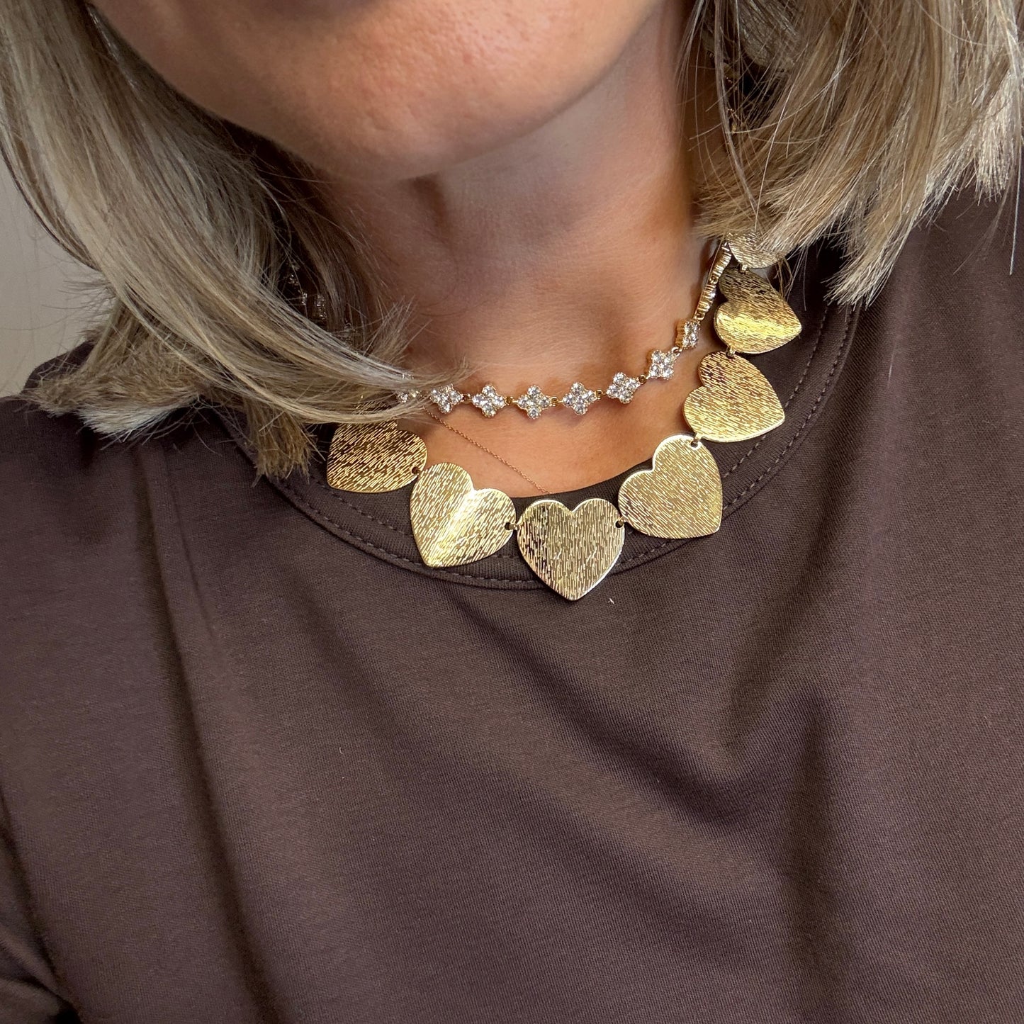 Ketting Harten Goud