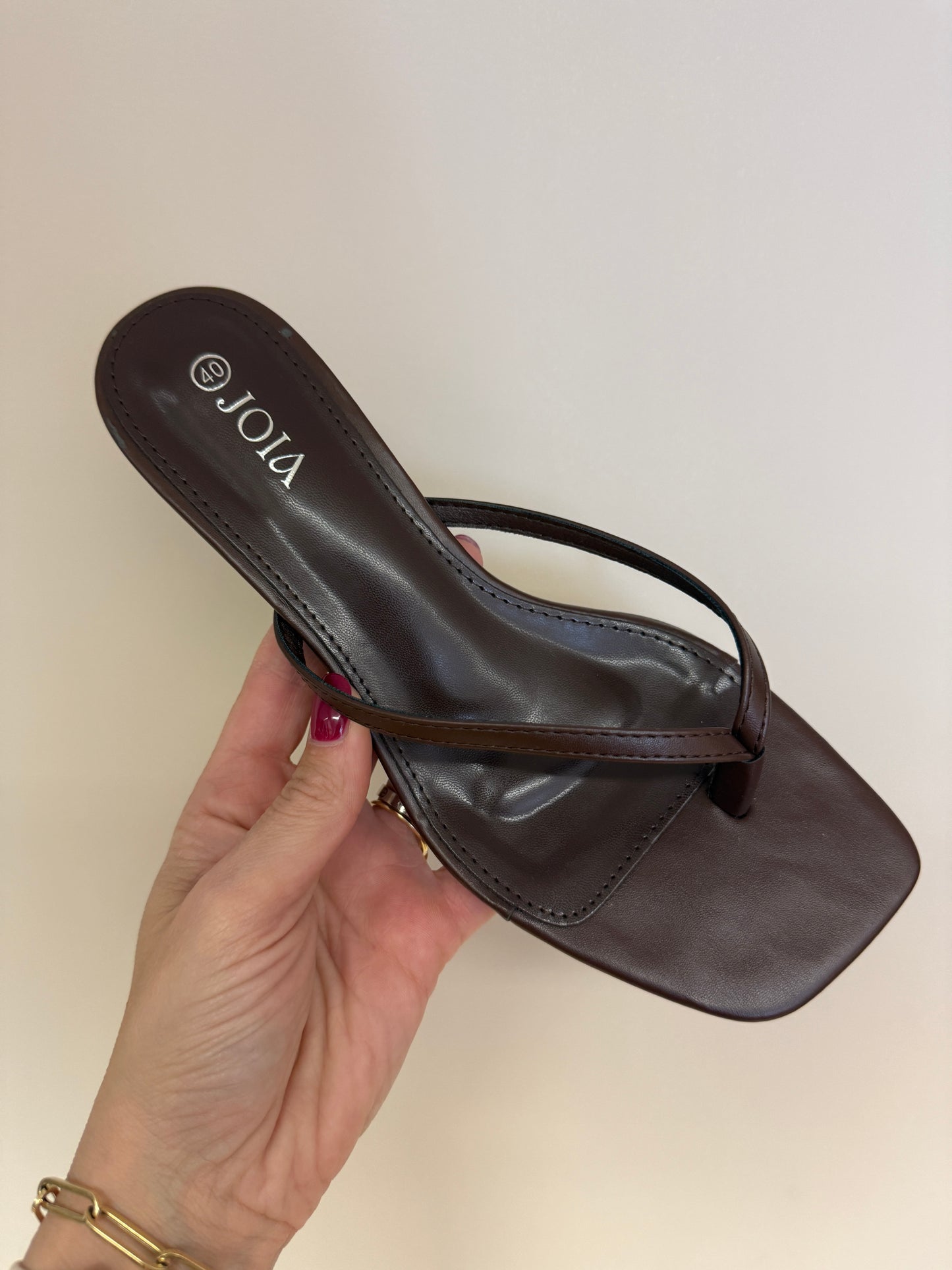 Sandalen Lize Donkerbruin