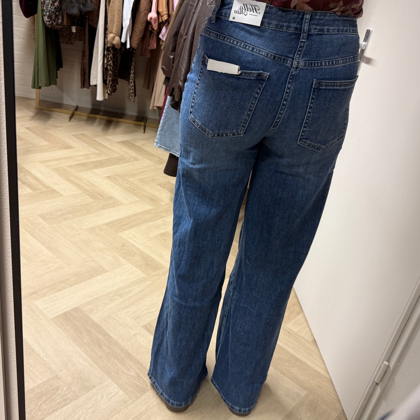 Jeans Missy Wide Legg Medium Blue