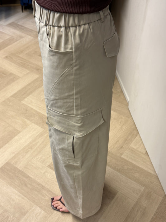 Broek Terry Worker Beige