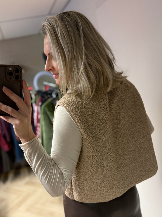 Gilet American Teddy Camel