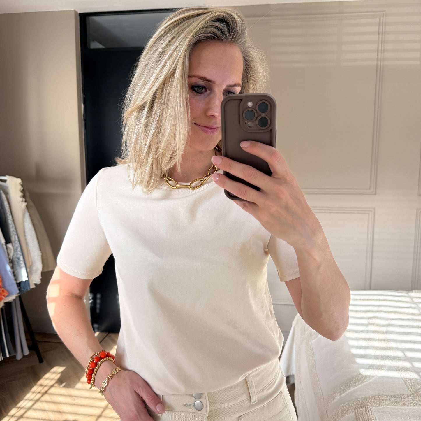 T-shirt Madeleine Beige