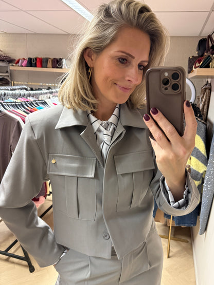 Blazer Farah Lichtgrijs