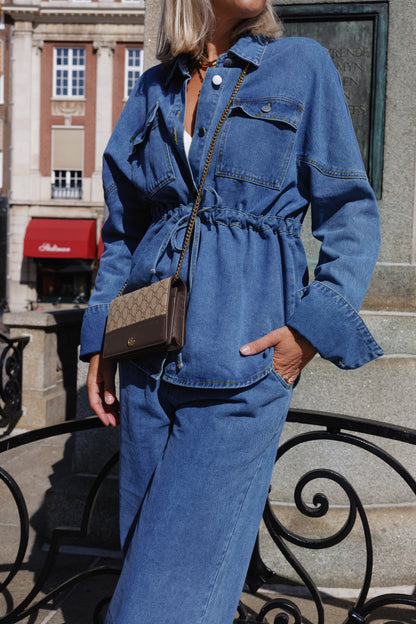 Co Ord Set Coco Denim Blauw