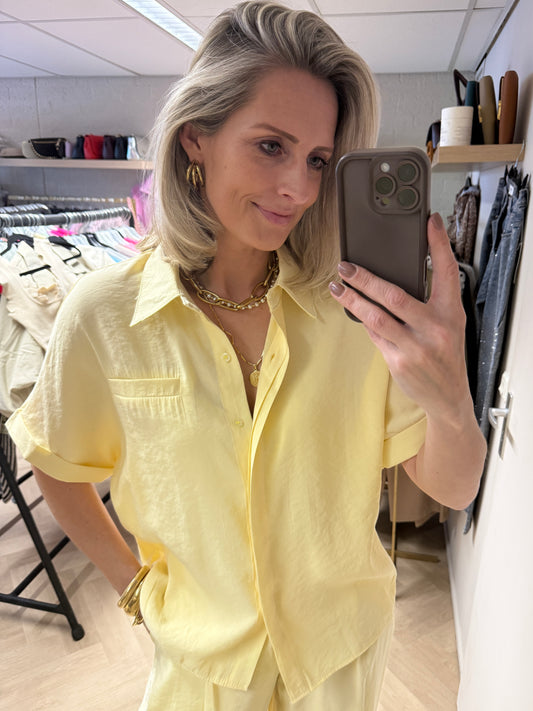Blouse Ginny Zachtgeel