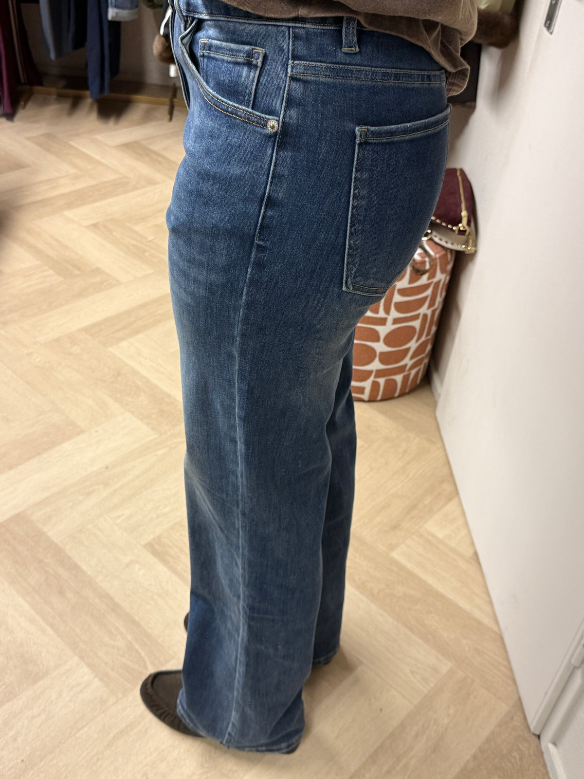 Jeans Laulia Loose Straight TALL Medium Blue