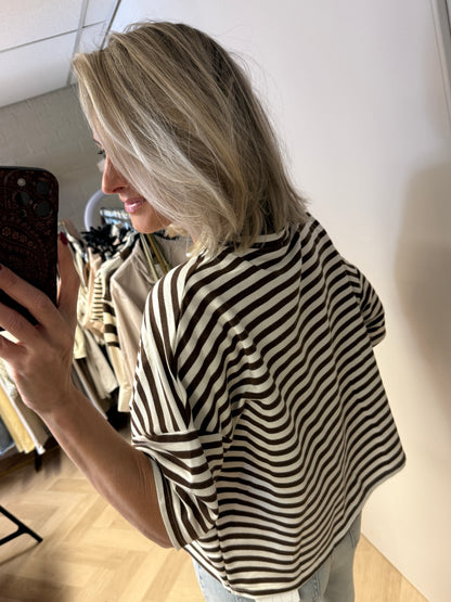 Shirt Mary Streep KM Bruin Ecru
