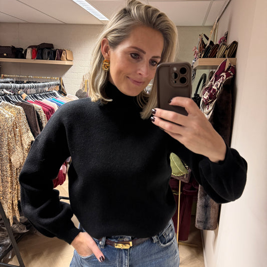 Trui Isa Viscose Zwart