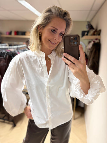 Blouse Fenna Pofmouw Wit