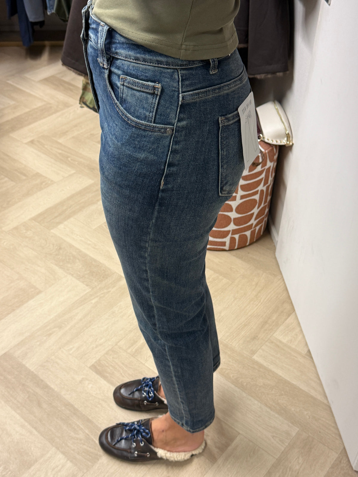 Jeans Eva Mom Fit Blue