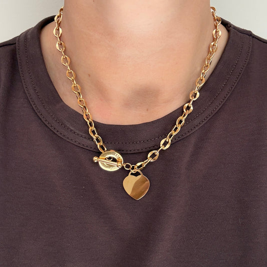 Ketting Fanny Heart Coin