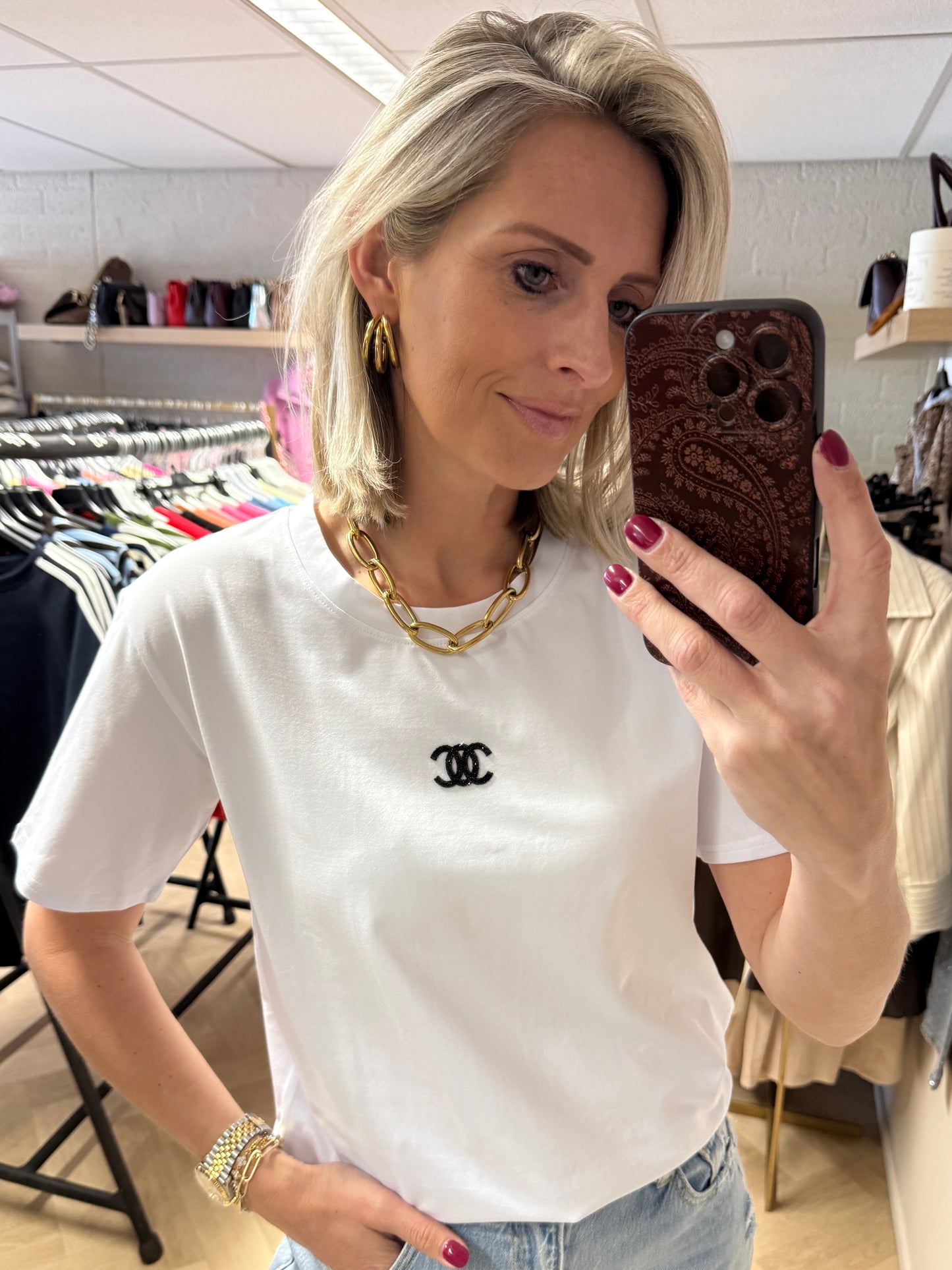 T-shirt Anne Wit
