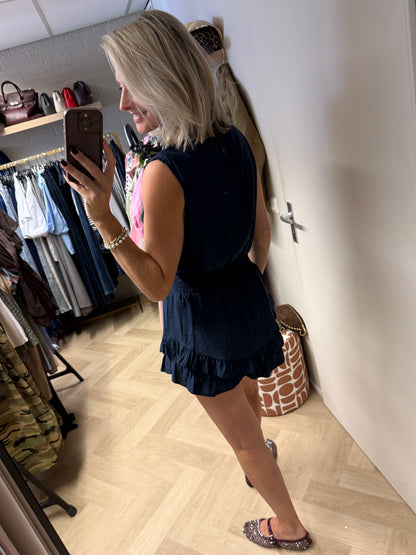 Playsuit Juli Viscose Navy
