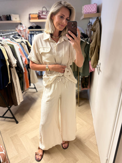 Co Ord Set Vera Beige