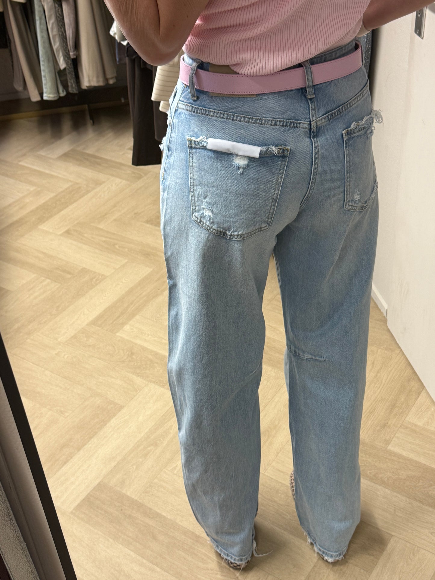 Jeans QH Jill Barrel Fit Light Blue