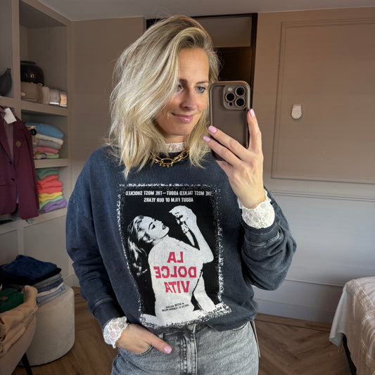 Sweater La Dolce Vita Grijs