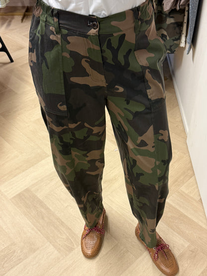 Broek Char Armyprint Groen