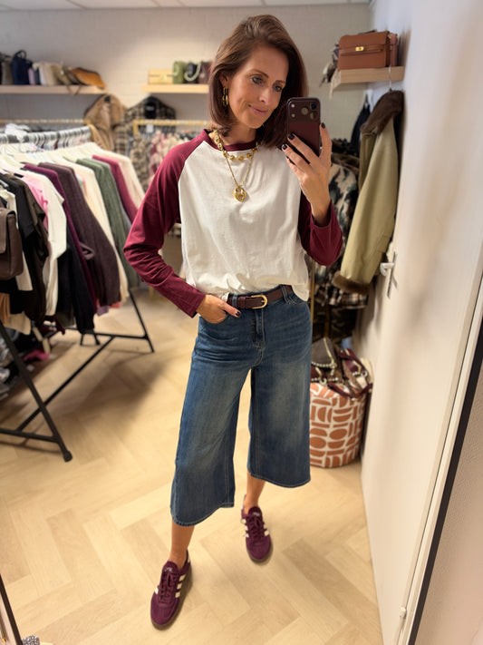 Longsleeve Raglan Bordeaux