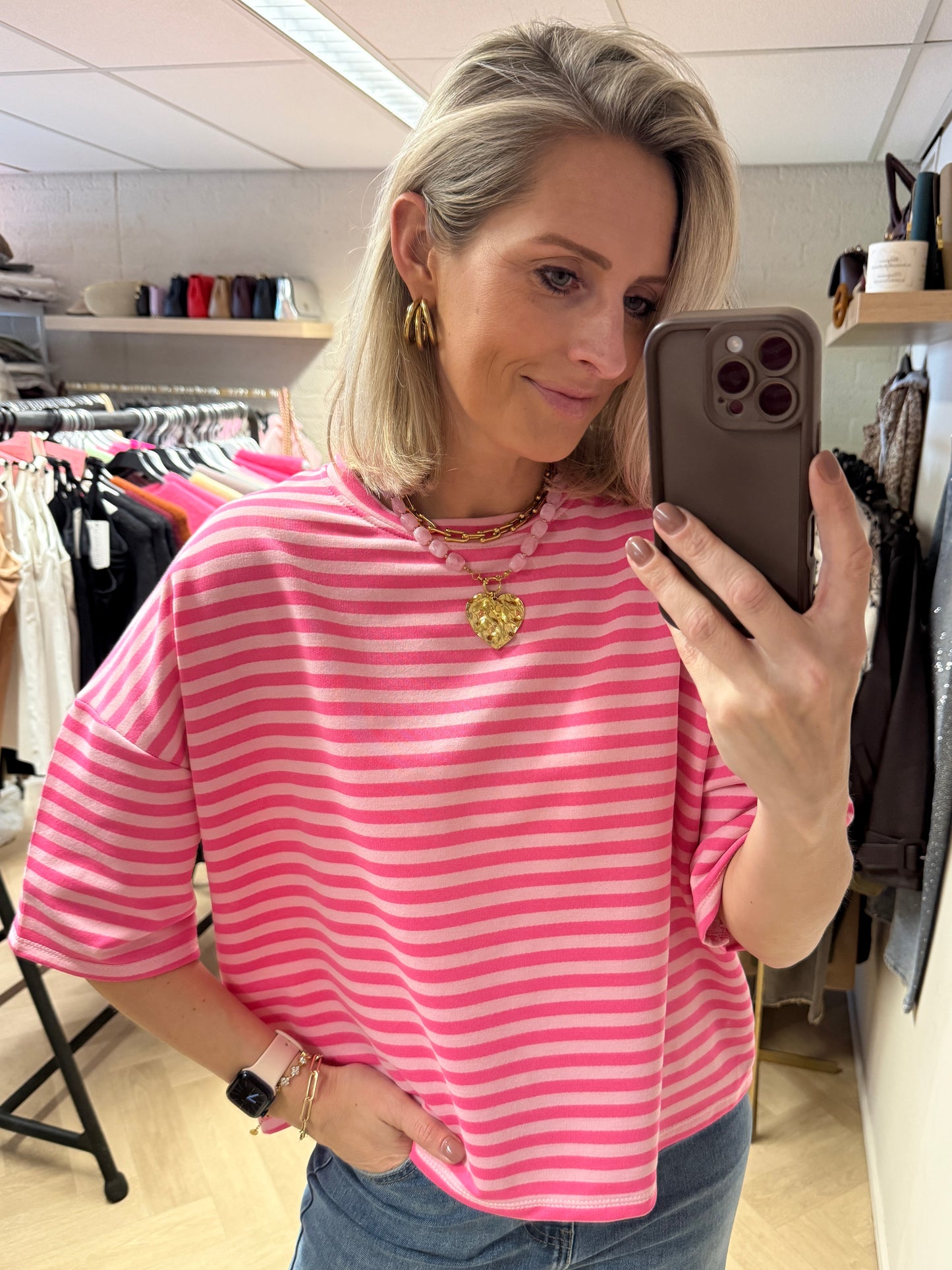 Shirt Mary Streep KM Roze