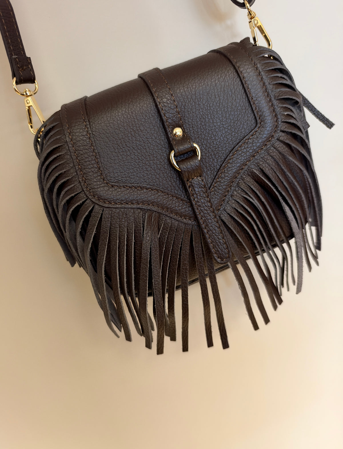 Tas Ari Franjes Leder Bruin