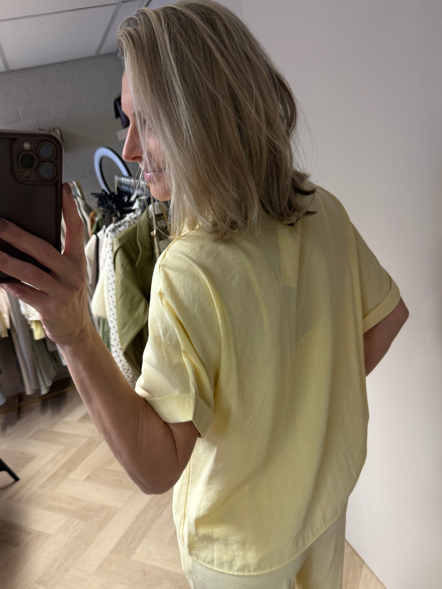 Blouse Ginny Zachtgeel