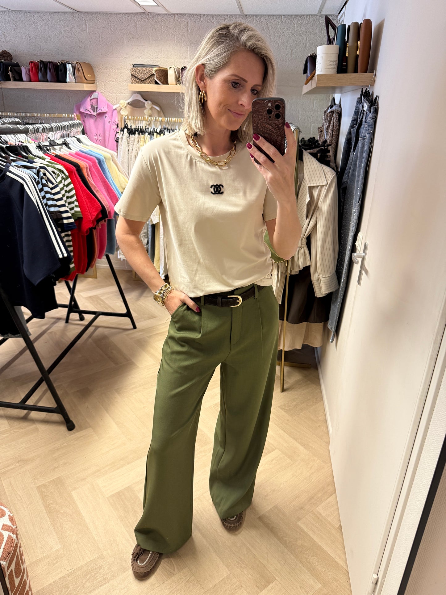 T-shirt Anne Beige