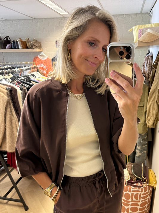 Co Ord Set Mandy Streep Choco