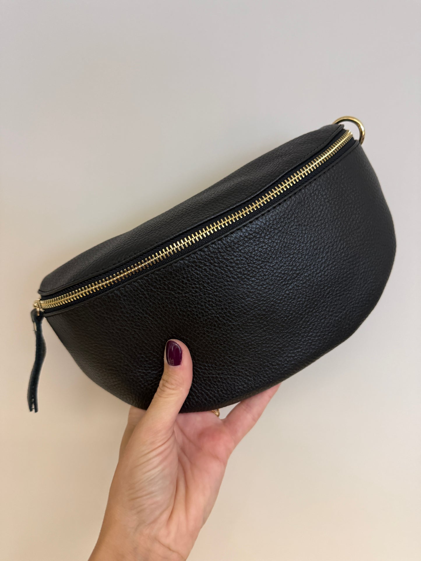 Tas Zoey Classic Grain Zwart