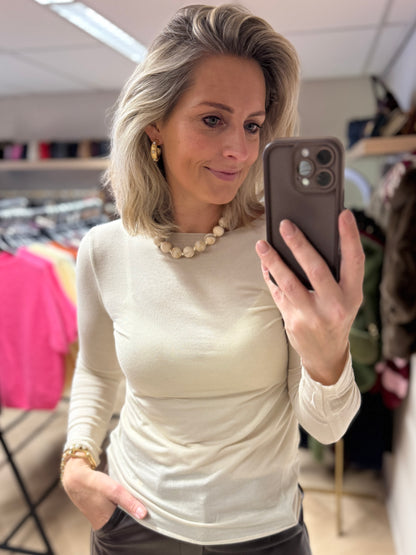 Shirt Nola Cashmere Beige