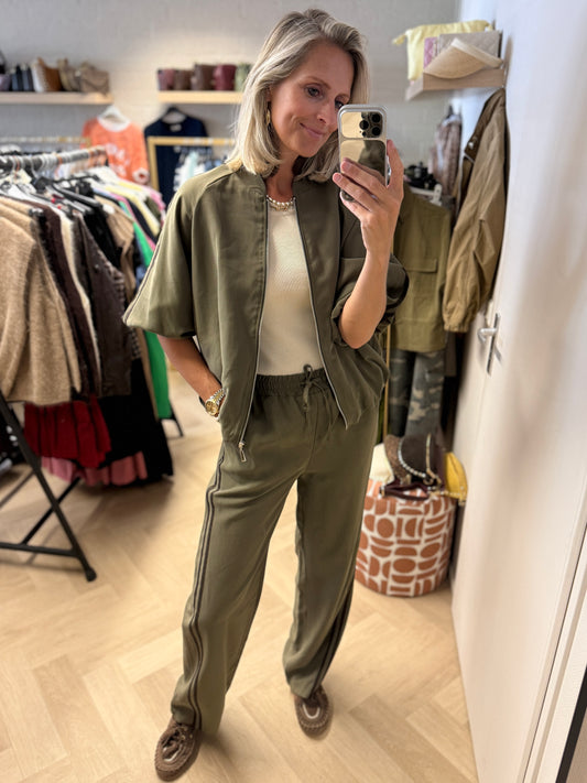 Co Ord Set Mandy Streep Armygroen