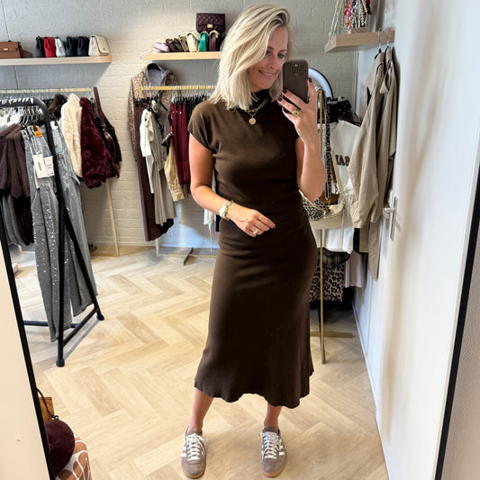 Co-Ord Set Joline Woven Choco
