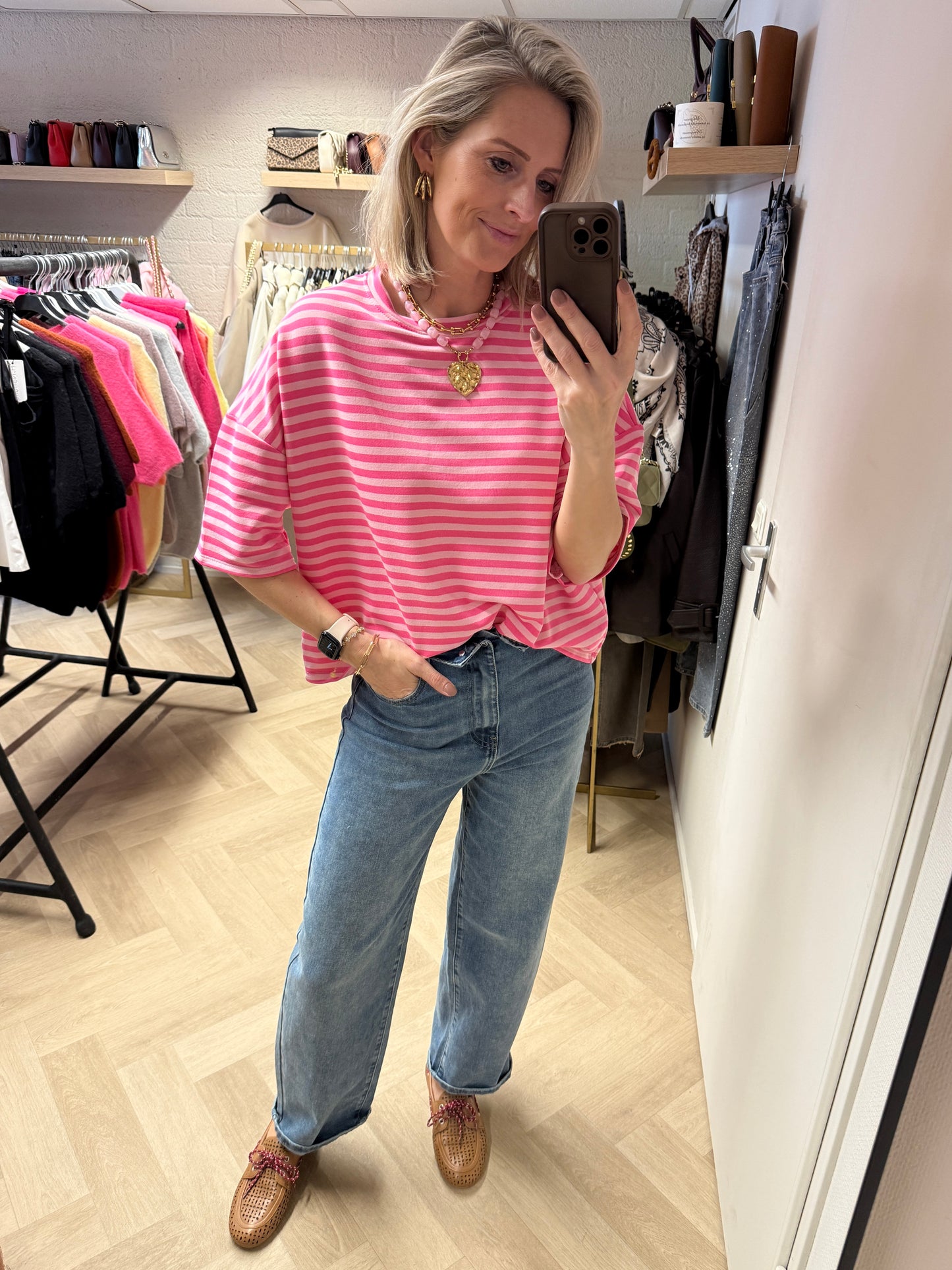 Shirt Mary Streep KM Roze