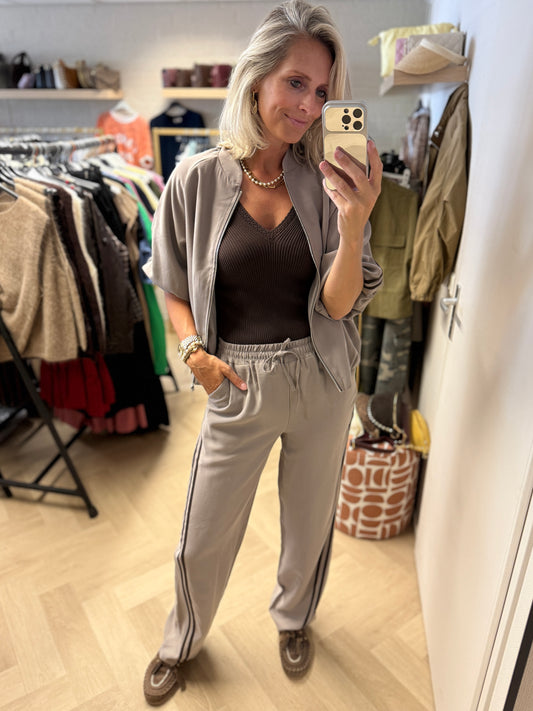 Co Ord Set Mandy Streep Taupe