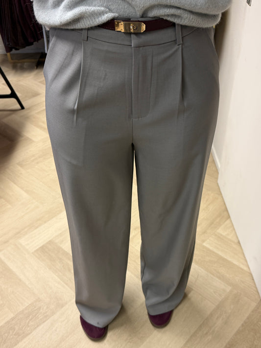 Pantalon Farah Lichtgrijs
