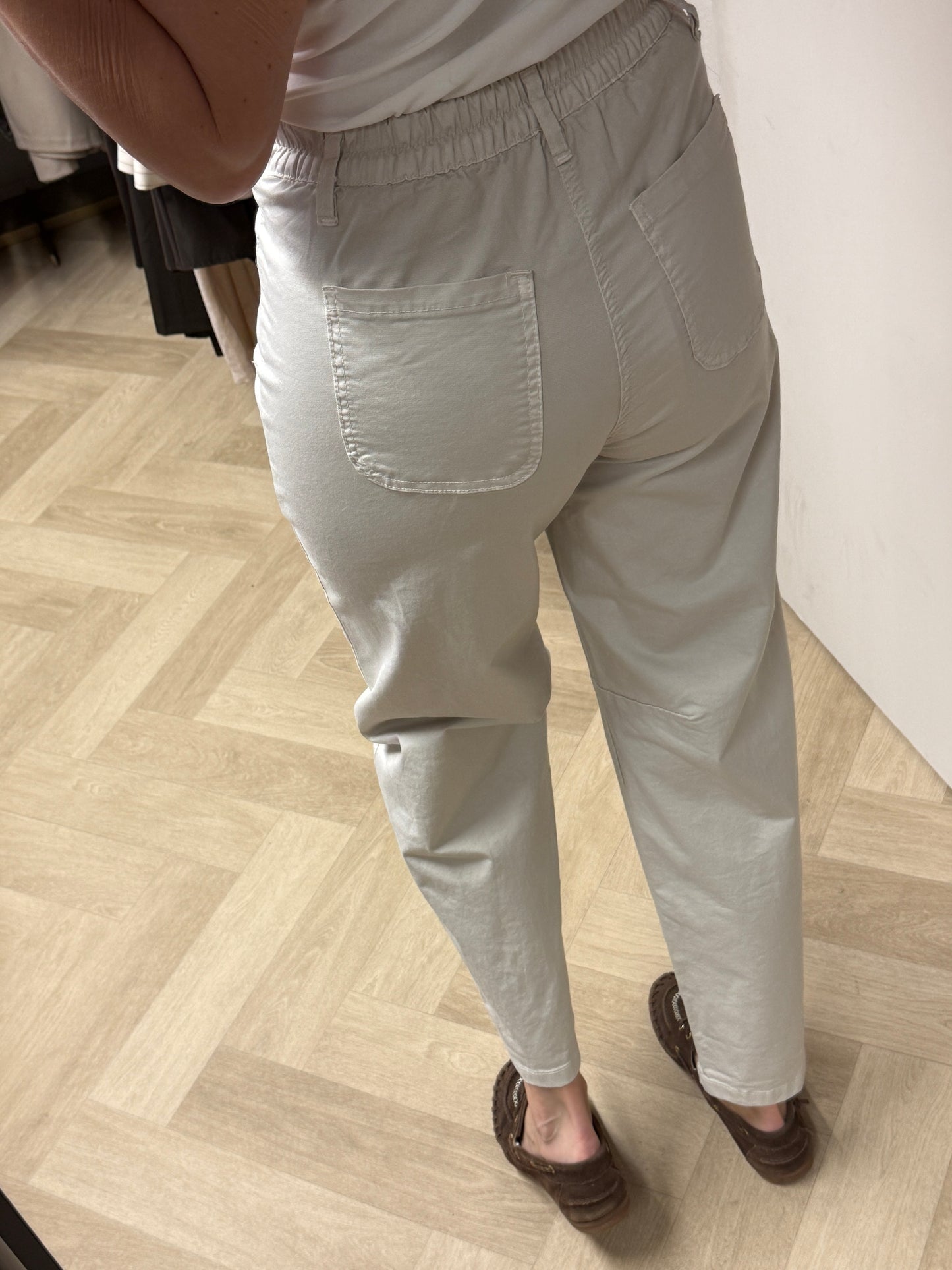 Broek Haily Katoen Beige