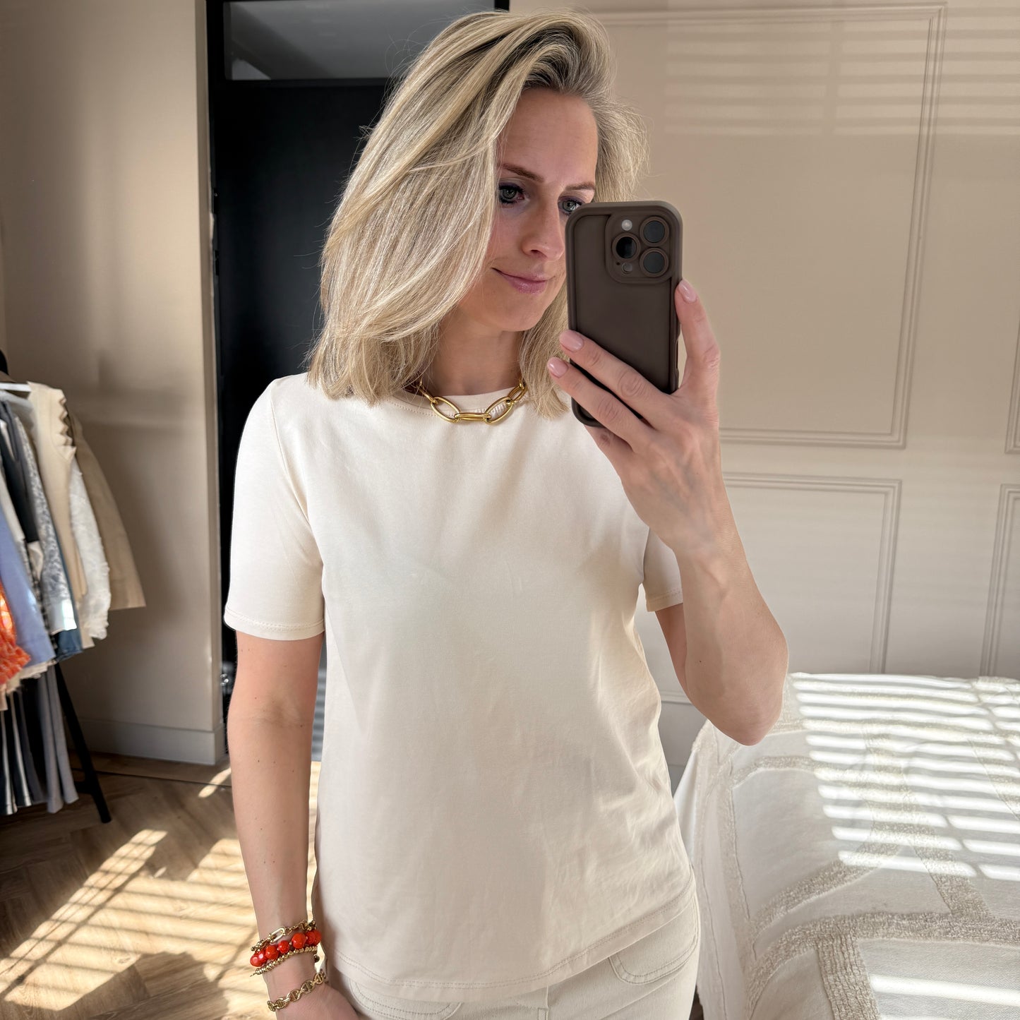 T-shirt Madeleine Beige