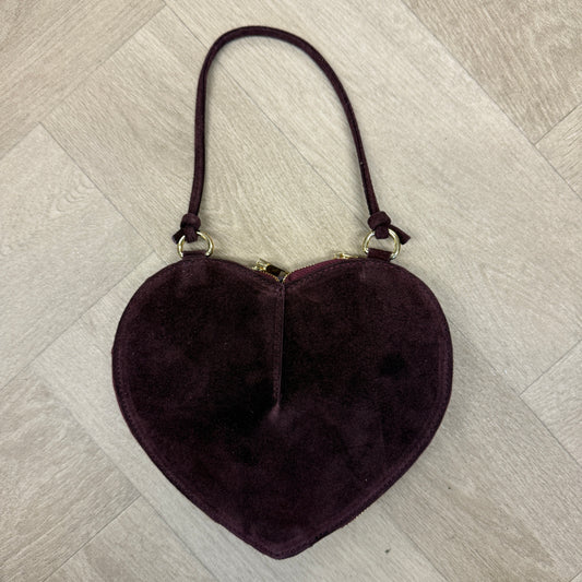 Tas Lamour Suède Burgundy