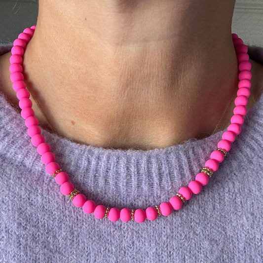 Ketting Moise Roze Goud